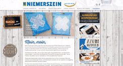 Desktop Screenshot of niemerszein.de
